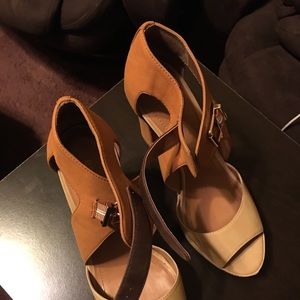 BCBG Sandals Multi color